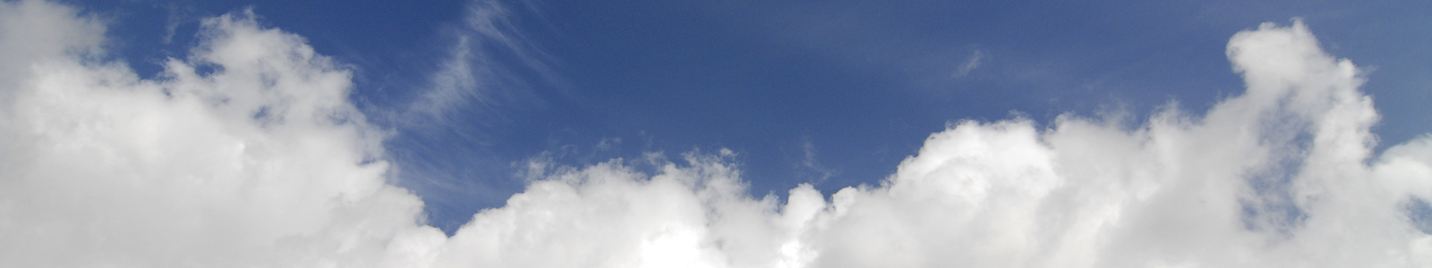 Weiße Wolken am Himmel ©DLR